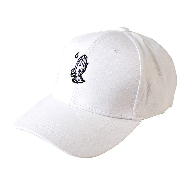 Embroidery Drake 6 God Pray Cap Casquette LKP05