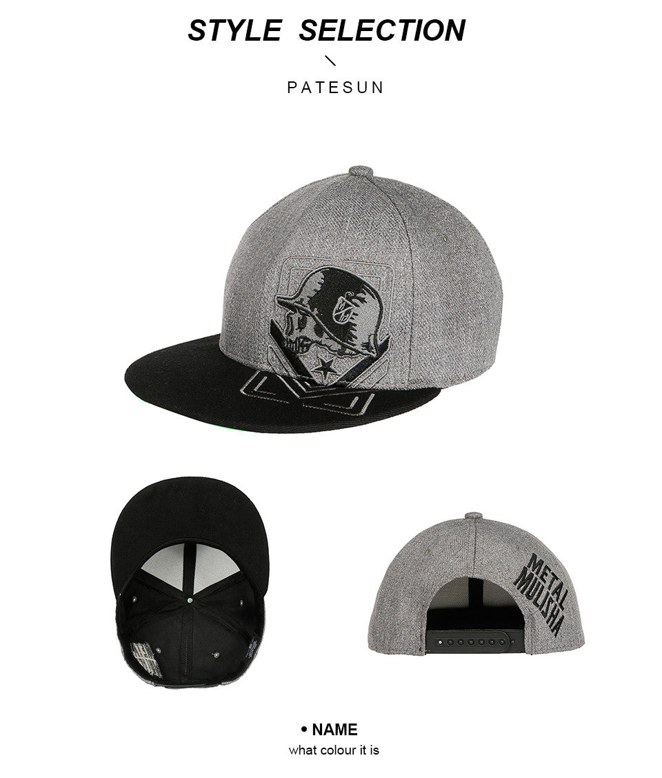 PATESUN Gothic Metal Mulisha Baseball Cap Women Hats