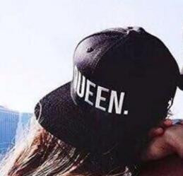 KING QUEEN Embroidery Snapback Hat