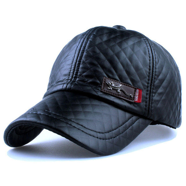 Xthree faux leather Cap P1